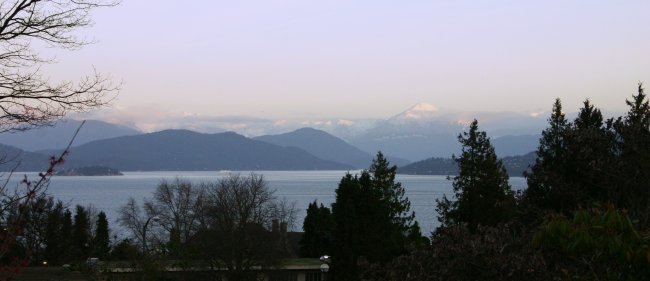 Mountains from UBC